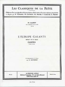 Campra A. Europe Galante Flute