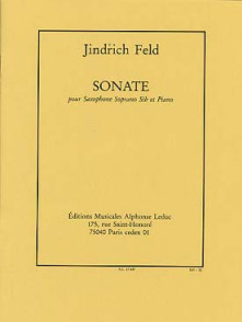 Feld J. Sonate Saxophone Soprano