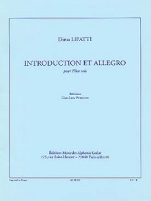 Lipatti D. Introduction Allegro Flute Solo