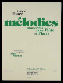 Faure G. Melodies Flute
