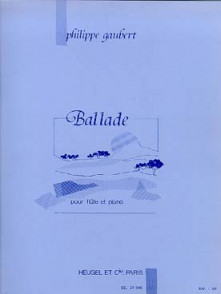 Gaubert P. Ballade Flute