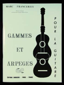 Franceries M. Gammes et Arpeges Guitare