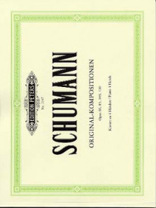 Schumann R. Oeuvres Originales Piano 4 Mains