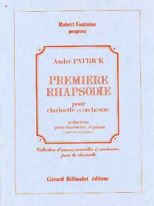 Patrick A. Premiere Rhapsodie Clarinette