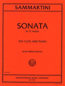 Sammartini G.b. Sonate RE Majeur Flute