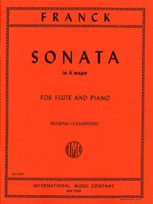 Franck C. Sonate la Majeur Flute
