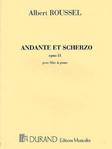 Roussel A. Andante et Scherzo OP 51 Flute