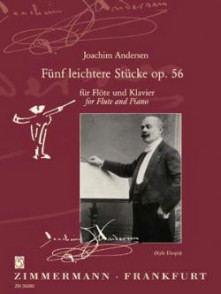 Andersen J.  Stucke OP 56 Flute