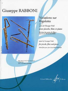 Rabboni G. Variations Sur Rigoletto Flutes