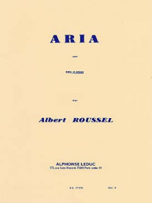 Roussel A. Aria Flute