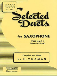Voxman H. Selected Duets Vol 1 Saxophones
