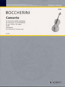 Boccherini L. Concerto D Major G 479 Violoncelle
