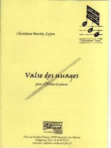 MARTY-LEJON C. Valse Des Nuages Flutes