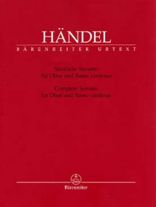 Haendel G.f. Sonates Hautbois
