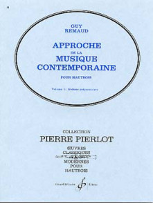Remaud G. Approche de la Musique Contemporaine Vol 1 Hautbois