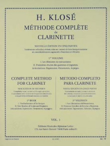 Klose H.e. Methode Complete de Clarinette Vol 2