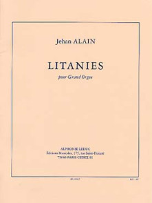Alain J. Litanies Grand Orgue