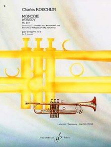 Koechlin C. Monodie OP 213 Trompette Solo