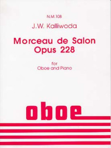 Kalliwoda J.w. Morceau de Salon OP 228 Hautbois