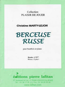 MARTY-LEJON C. Berceuse Russe Hautbois
