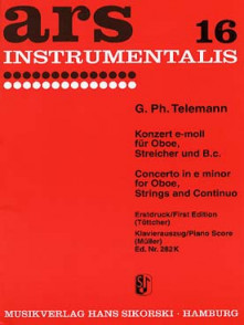 Telemann G.p. Concerto MI Mineur Hautbois