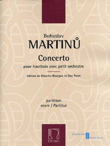 Martinu B. Concerto Hautbois Conducteur