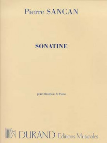 Sancan P. Sonatine Hautbois