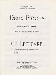Lefebvre Ch. E. Pieces Hautbois