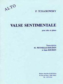 Tchaikowsky P.i. Valse Sentimentale Alto