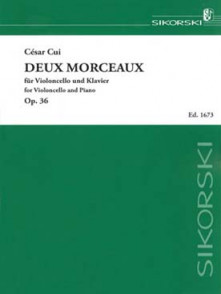 Cui C. Deux Morceaux OP 36 Violoncelle
