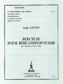 Lancen S. Berceuse Pour Bebe Hippopotame Contrebasse