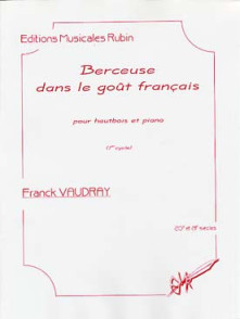 Vaudray F. Berceuse Dans le Gout Francais Hautbois