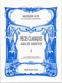 Pieces Classiques Vol 1 Saxo Alto