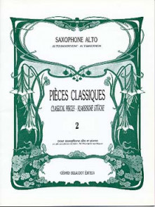 Pieces Classiques Vol 2 Saxo Alto