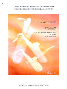 Guicherd Y. Ballade Saxo Mib
