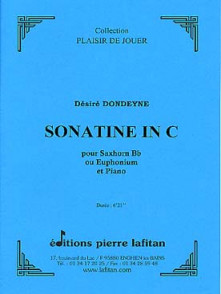Dondeyne D. Sonatine en DO Majeur Euphonium