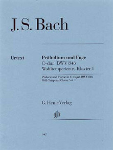 Bach J.s. Prelude et Fugue Bwv 846 Piano