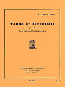 Dautremer M. Tango et Tarentelle Saxo Mib