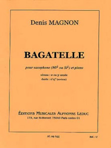 Magnon D. Bagatelle Saxo Mib
