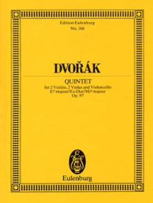Dvorak A. Quintette OP 97 Cordes Conducteur