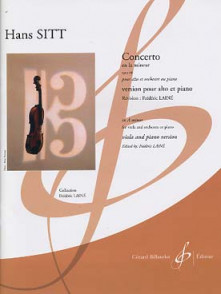 Sitt H. Concerto OP 68 Alto