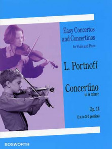 Portnoff L. Concertino OP 14 Violon