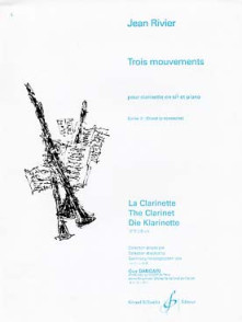 Rivier J. Mouvements: Choral Clarinette
