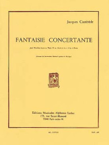 Casterede J. Fantaisie Concertante Tuba OU Trombone Basse