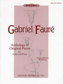 Faure G. Anthology Pieces Violon