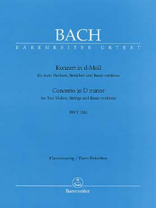 Bach J.s. Concerto Bwv 1043 2 Violons et Piano