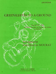 Greensleeves TO A Ground Flute et Guitare