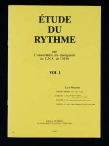 Cnr de Lyon Etude DU Rythme Vol 1