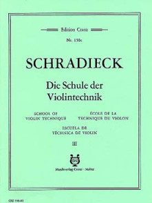 Schradieck H. Ecole de la Technique Vol 3 Violon