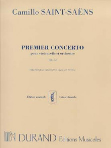 SAINT-SAENS C. 1ER Concerto OP 33 Violoncelle